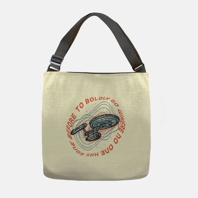 Travel To Space-None-Adjustable Tote-Bag-glitchygorilla