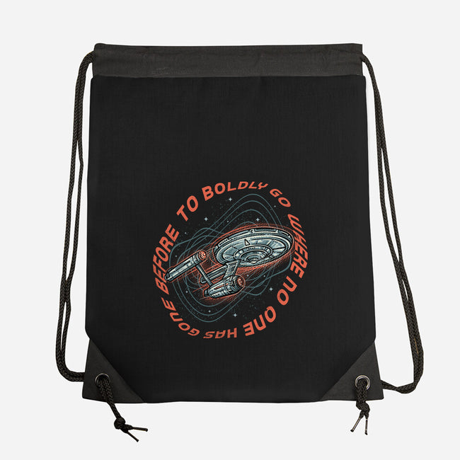 Travel To Space-None-Drawstring-Bag-glitchygorilla