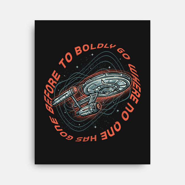 Travel To Space-None-Stretched-Canvas-glitchygorilla