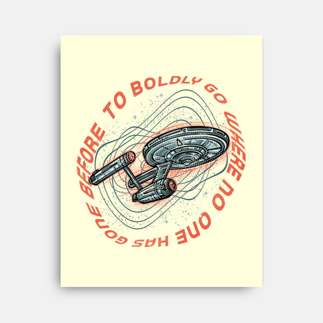 Travel To Space-None-Stretched-Canvas-glitchygorilla