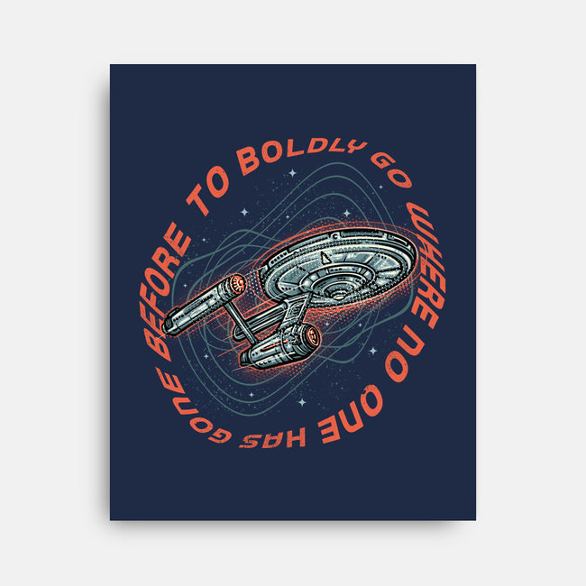 Travel To Space-None-Stretched-Canvas-glitchygorilla