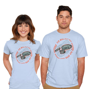 Travel To Space-Mens-Basic-Tee-glitchygorilla