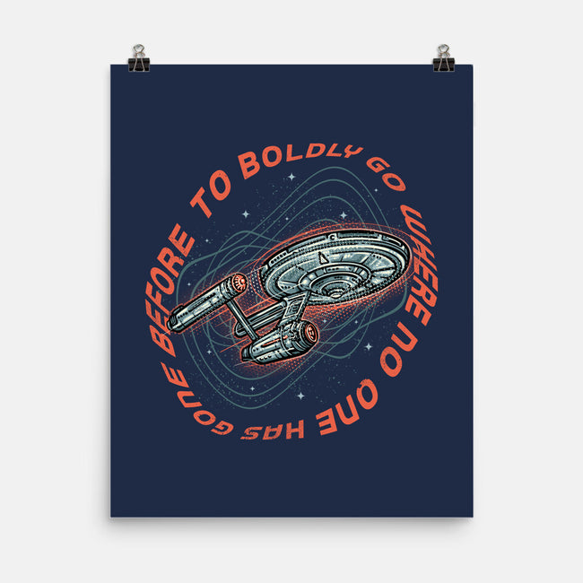 Travel To Space-None-Matte-Poster-glitchygorilla