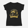 I Am A Nightmare Before Coffee-Womens-V-Neck-Tee-kg07
