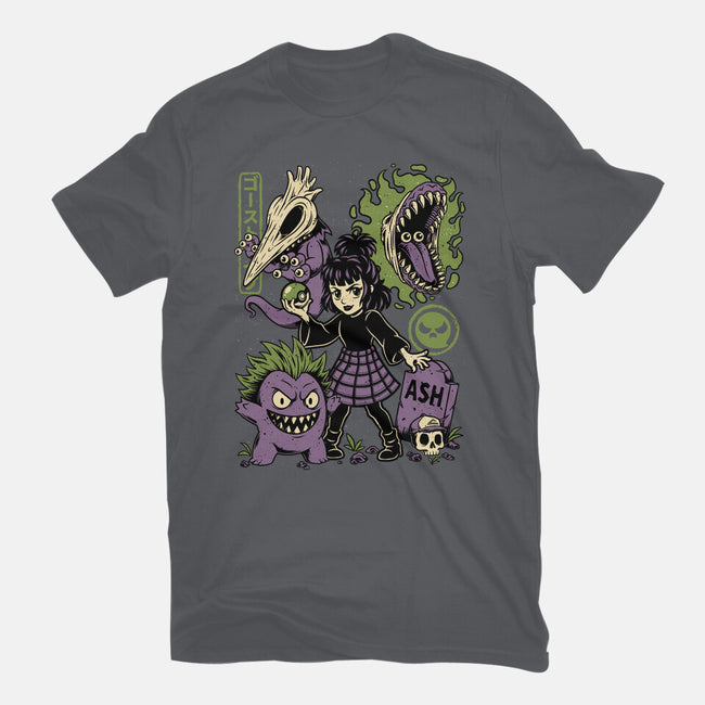 Ghost Monster Trainer-Mens-Heavyweight-Tee-Studio Mootant