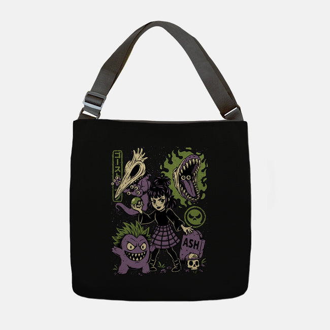 Ghost Monster Trainer-None-Adjustable Tote-Bag-Studio Mootant