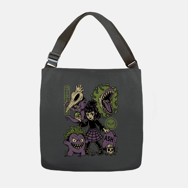Ghost Monster Trainer-None-Adjustable Tote-Bag-Studio Mootant