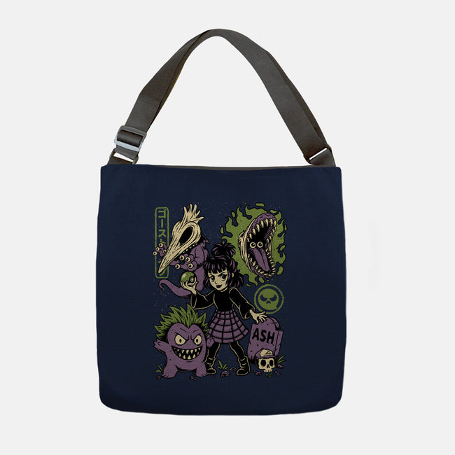 Ghost Monster Trainer-None-Adjustable Tote-Bag-Studio Mootant
