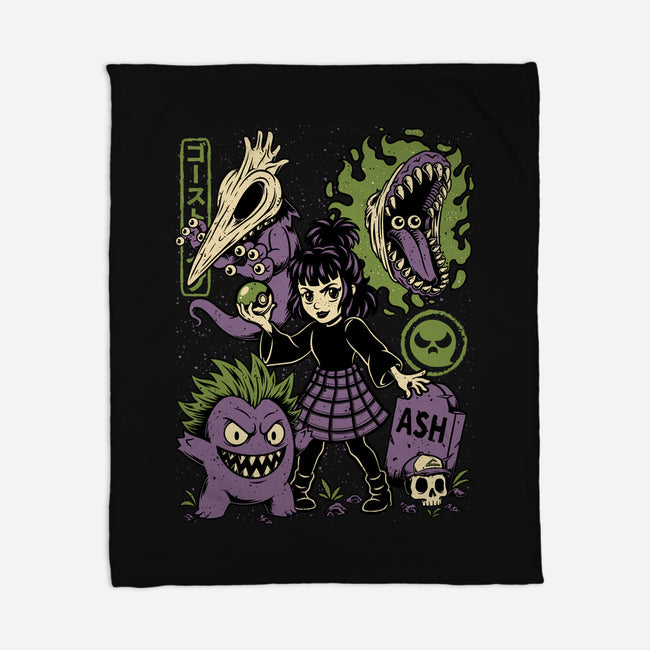 Ghost Monster Trainer-None-Fleece-Blanket-Studio Mootant