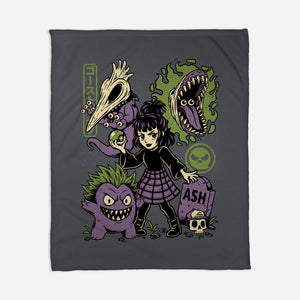 Ghost Monster Trainer-None-Fleece-Blanket-Studio Mootant