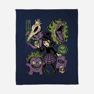 Ghost Monster Trainer-None-Fleece-Blanket-Studio Mootant