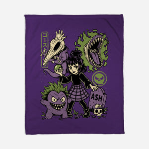Ghost Monster Trainer-None-Fleece-Blanket-Studio Mootant