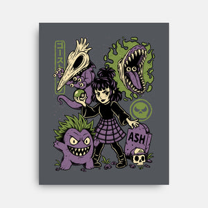 Ghost Monster Trainer-None-Stretched-Canvas-Studio Mootant