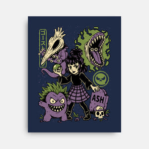 Ghost Monster Trainer-None-Stretched-Canvas-Studio Mootant