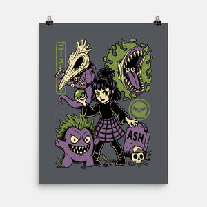 Ghost Monster Trainer-None-Matte-Poster-Studio Mootant