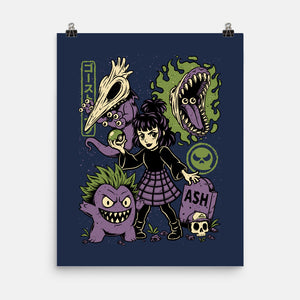 Ghost Monster Trainer-None-Matte-Poster-Studio Mootant