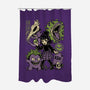 Ghost Monster Trainer-None-Polyester-Shower Curtain-Studio Mootant