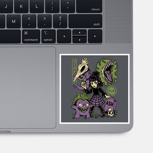 Ghost Monster Trainer-None-Glossy-Sticker-Studio Mootant