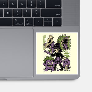 Ghost Monster Trainer-None-Glossy-Sticker-Studio Mootant