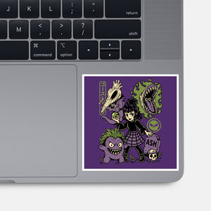 Ghost Monster Trainer-None-Glossy-Sticker-Studio Mootant
