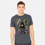Ghost Monster Trainer-Mens-Heavyweight-Tee-Studio Mootant
