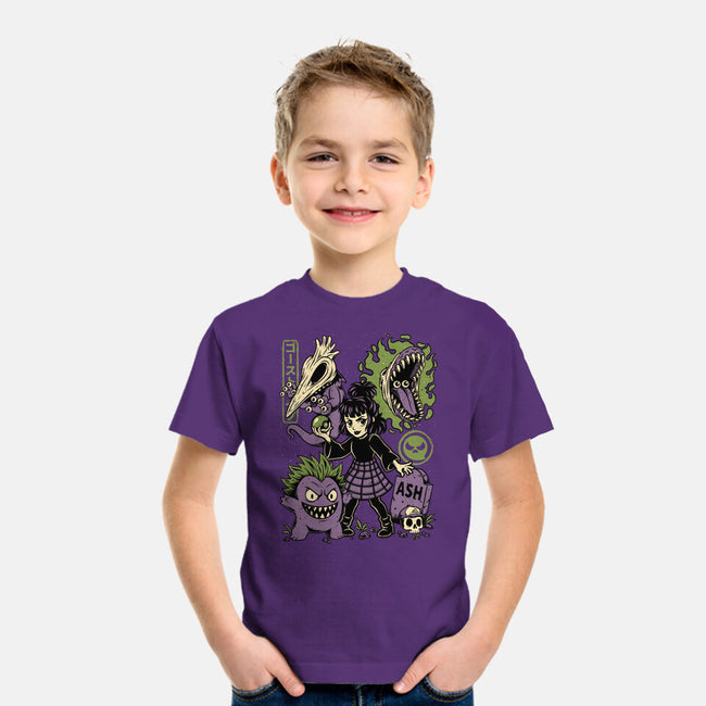 Ghost Monster Trainer-Youth-Basic-Tee-Studio Mootant