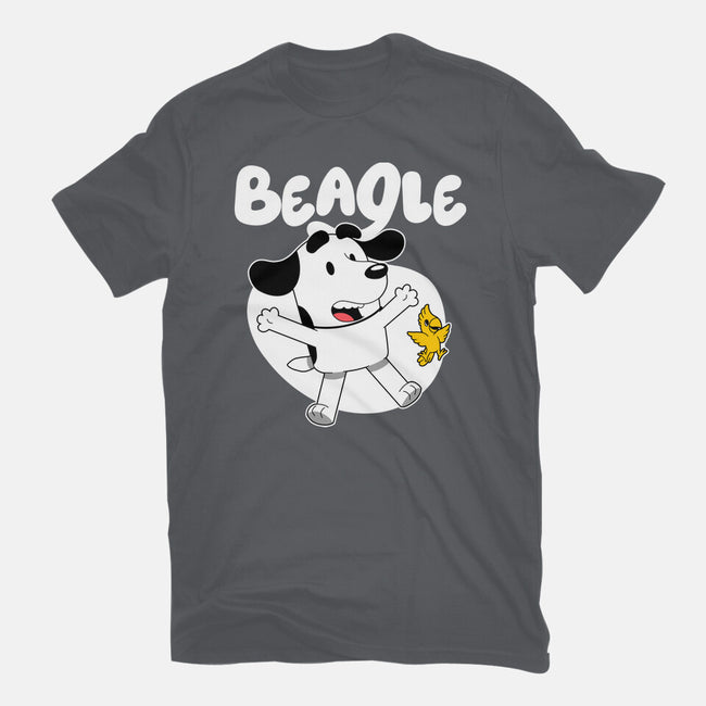 Beagle Dog Children Animation-Mens-Premium-Tee-Studio Mootant