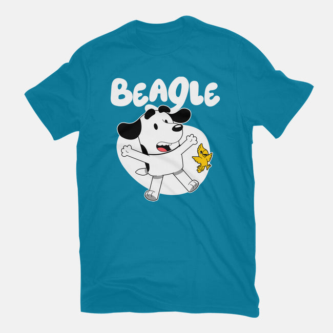 Beagle Dog Children Animation-Mens-Premium-Tee-Studio Mootant