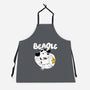 Beagle Dog Children Animation-Unisex-Kitchen-Apron-Studio Mootant