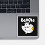Beagle Dog Children Animation-None-Glossy-Sticker-Studio Mootant