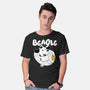 Beagle Dog Children Animation-Mens-Basic-Tee-Studio Mootant