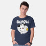 Beagle Dog Children Animation-Mens-Basic-Tee-Studio Mootant