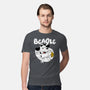 Beagle Dog Children Animation-Mens-Premium-Tee-Studio Mootant
