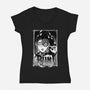 Spiral Rumi-Womens-V-Neck-Tee-Astrobot Invention