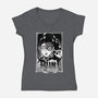 Spiral Rumi-Womens-V-Neck-Tee-Astrobot Invention