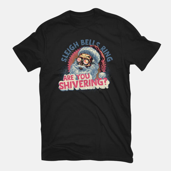 Are You Shivering-Womens-Fitted-Tee-glitchygorilla