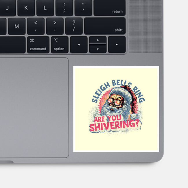 Are You Shivering-None-Glossy-Sticker-glitchygorilla