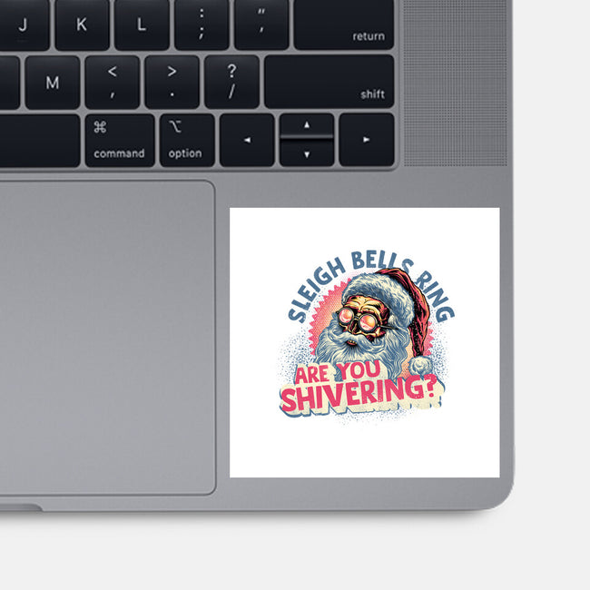 Are You Shivering-None-Glossy-Sticker-glitchygorilla