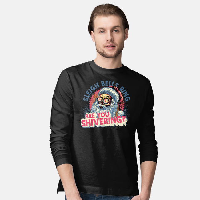 Are You Shivering-Mens-Long Sleeved-Tee-glitchygorilla