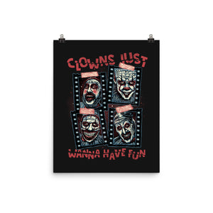 Clowns Just Wanna Have Fun