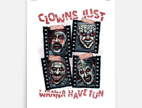 Clowns Just Wanna Have Fun