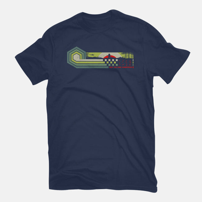 Get To The Chopper-Womens-Fitted-Tee-rocketman_art