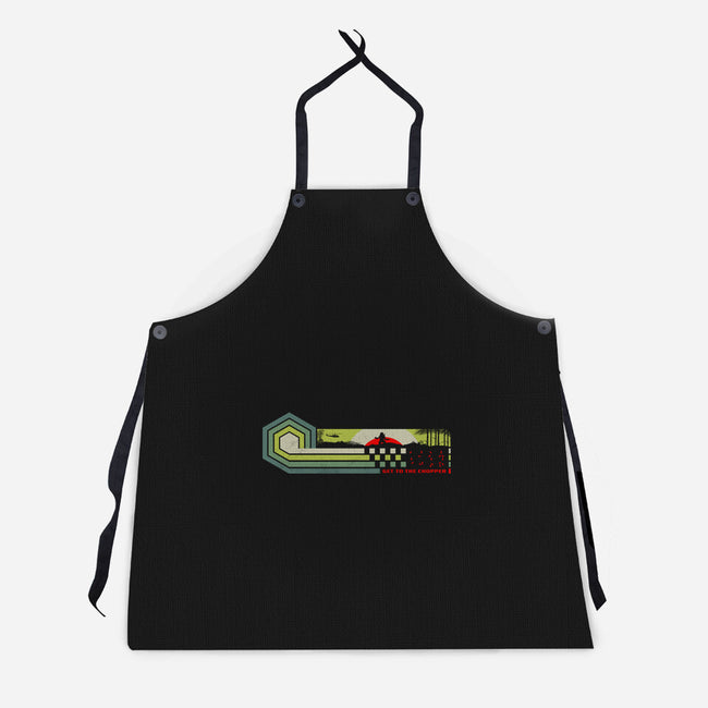 Get To The Chopper-Unisex-Kitchen-Apron-rocketman_art