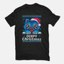 Derpy Ugly Christmas Sweater-Womens-Fitted-Tee-NemiMakeit