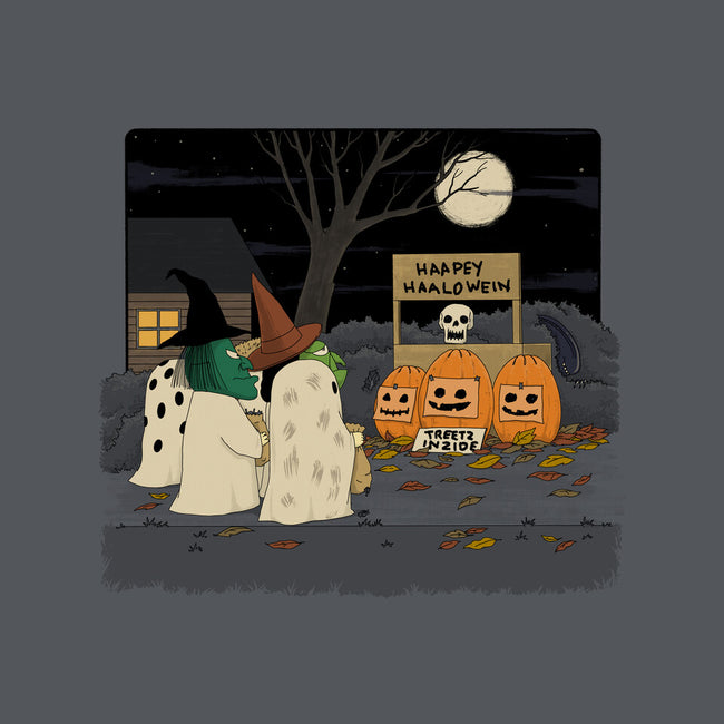 Treats Inside-Womens-V-Neck-Tee-pigboom