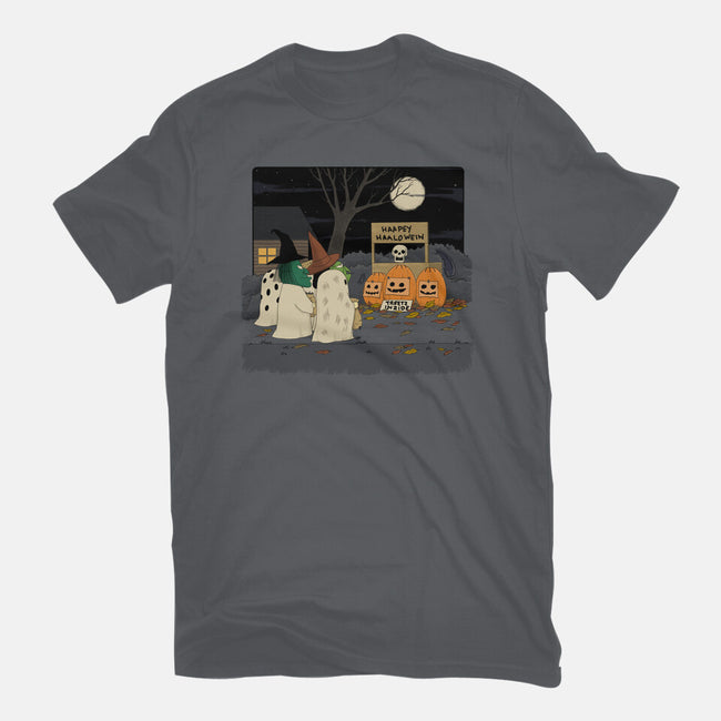 Treats Inside-Womens-Fitted-Tee-pigboom