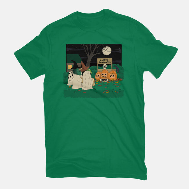 Treats Inside-Womens-Fitted-Tee-pigboom