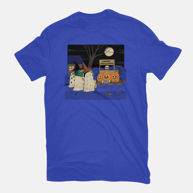 Treats Inside-Womens-Fitted-Tee-pigboom