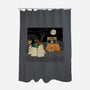 Treats Inside-None-Polyester-Shower Curtain-pigboom