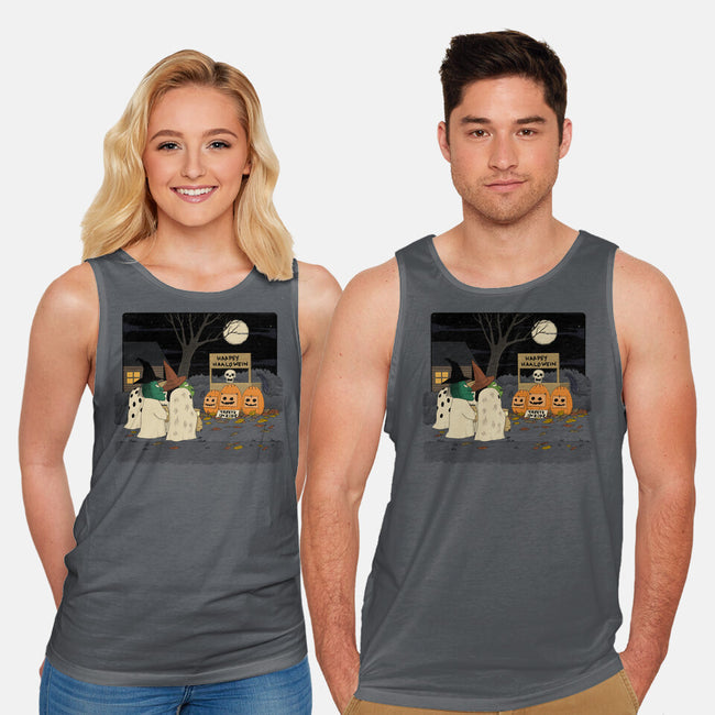 Treats Inside-Unisex-Basic-Tank-pigboom